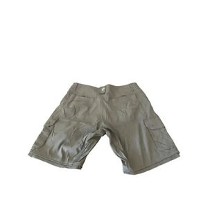 KUHL Men's Beige Khaki Light Wash Renegade Cargo Shorts Size 34